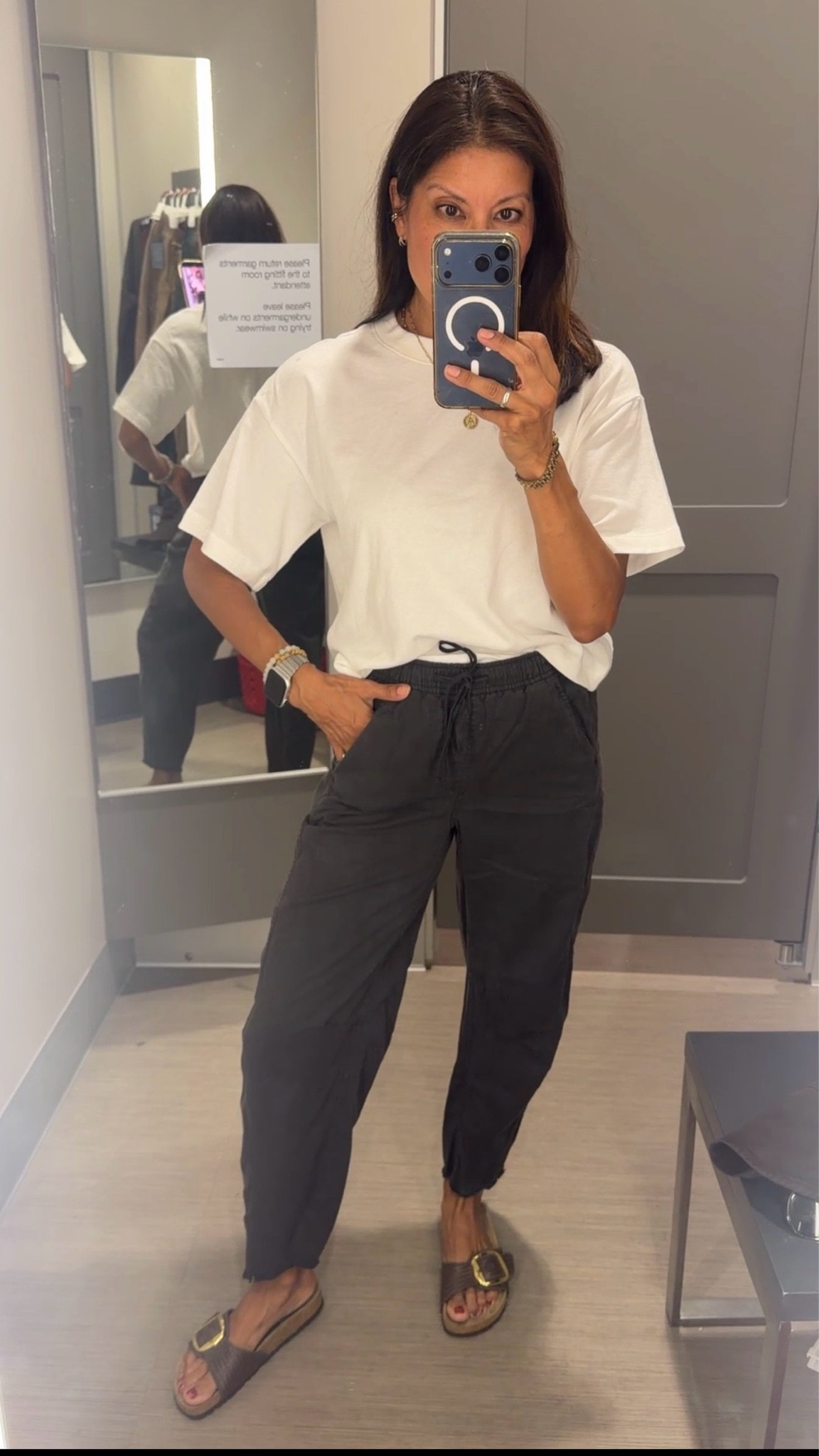 Fall pieces to add to your wardrobe from @Target 

Wearing xs in pants 
Sweater xs. Good quality!! 
Tee wearing a small for looser fit