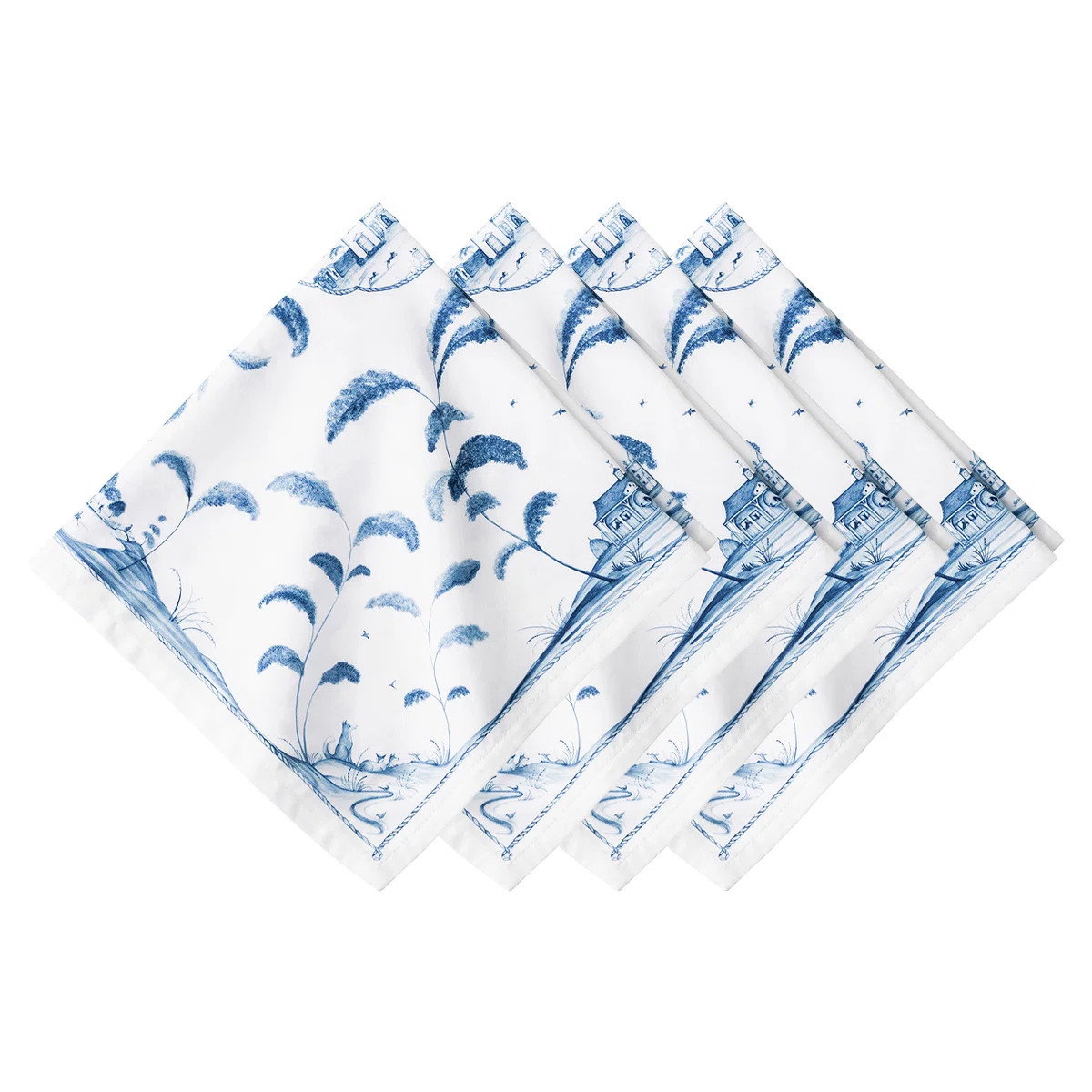 Country Estate Napkin - Delft Blue (Set of 4) | Wayfair North America