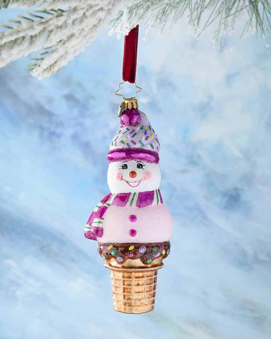 Christopher Radko Extra Frosty Scoop Christmas Ornament | Neiman Marcus