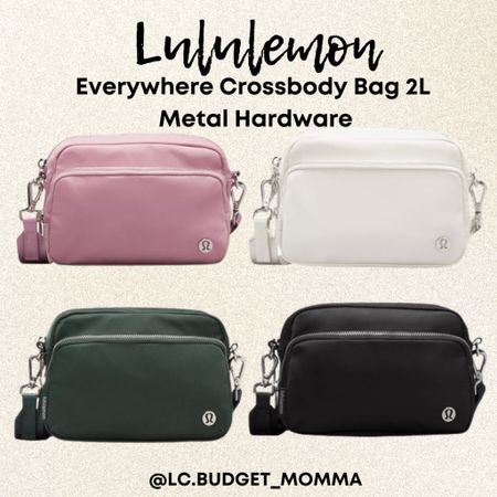 Everywhere Crossbody Bag 2L
Metal Hardware
$78 

#lululemon #purse #ootd #style #lulu #new 

#LTKSeasonal #LTKStyleTip #LTKItBag