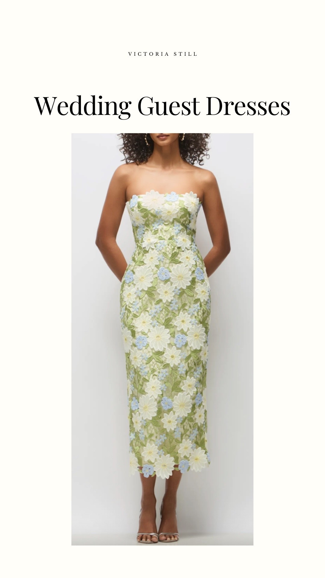 Wedding Guest Dress - Tea Length - MIDI Length Dress 

#LTKWedding