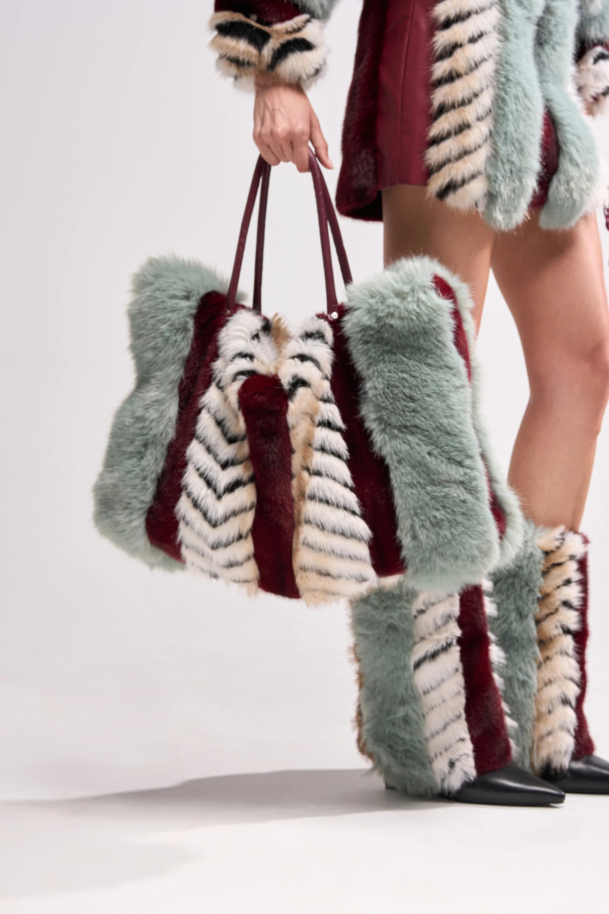 AKIRA Have It All Faux Fur Tote | AKIRA