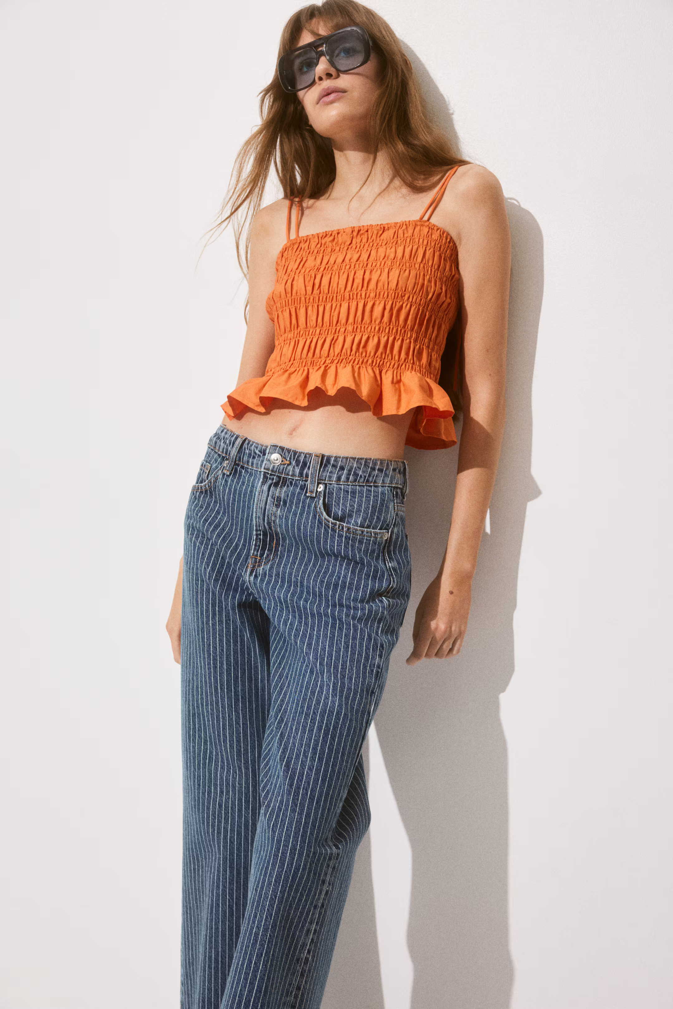 Bleecker High Rise Wide Leg Jeans | H&M (US + CA)