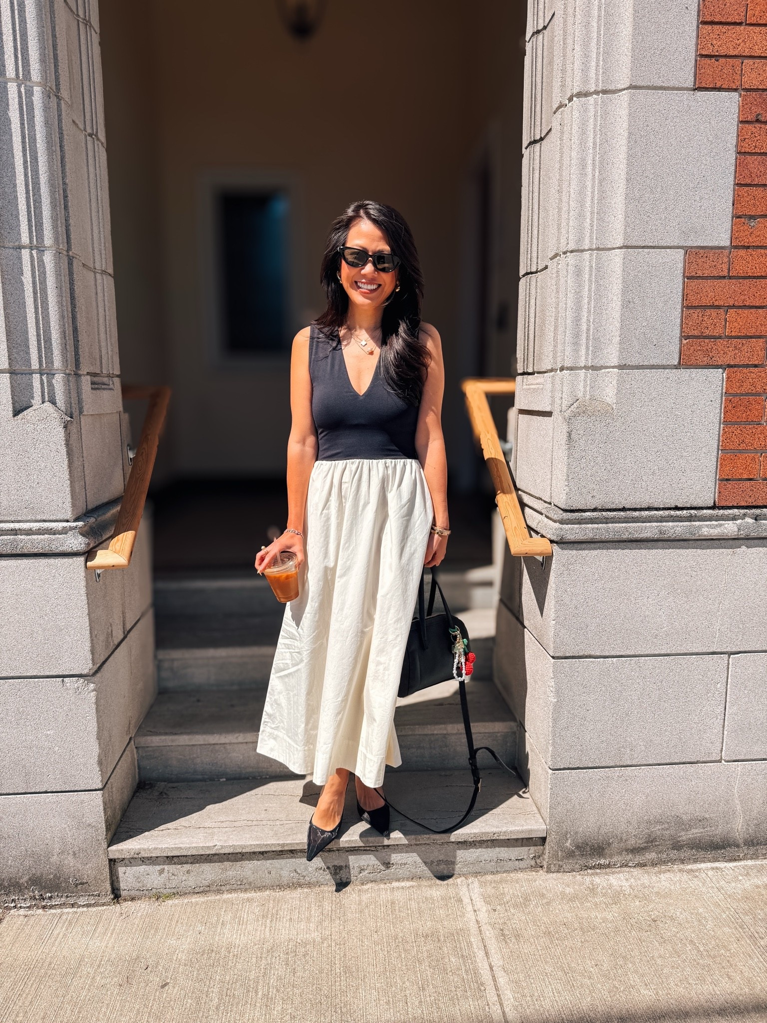 This dress is a fave not only is it super comfy I love that it’s super simple and classy and just long enough for us petite ladies

#LTKmomlife #LTKOver40 #LTKootd