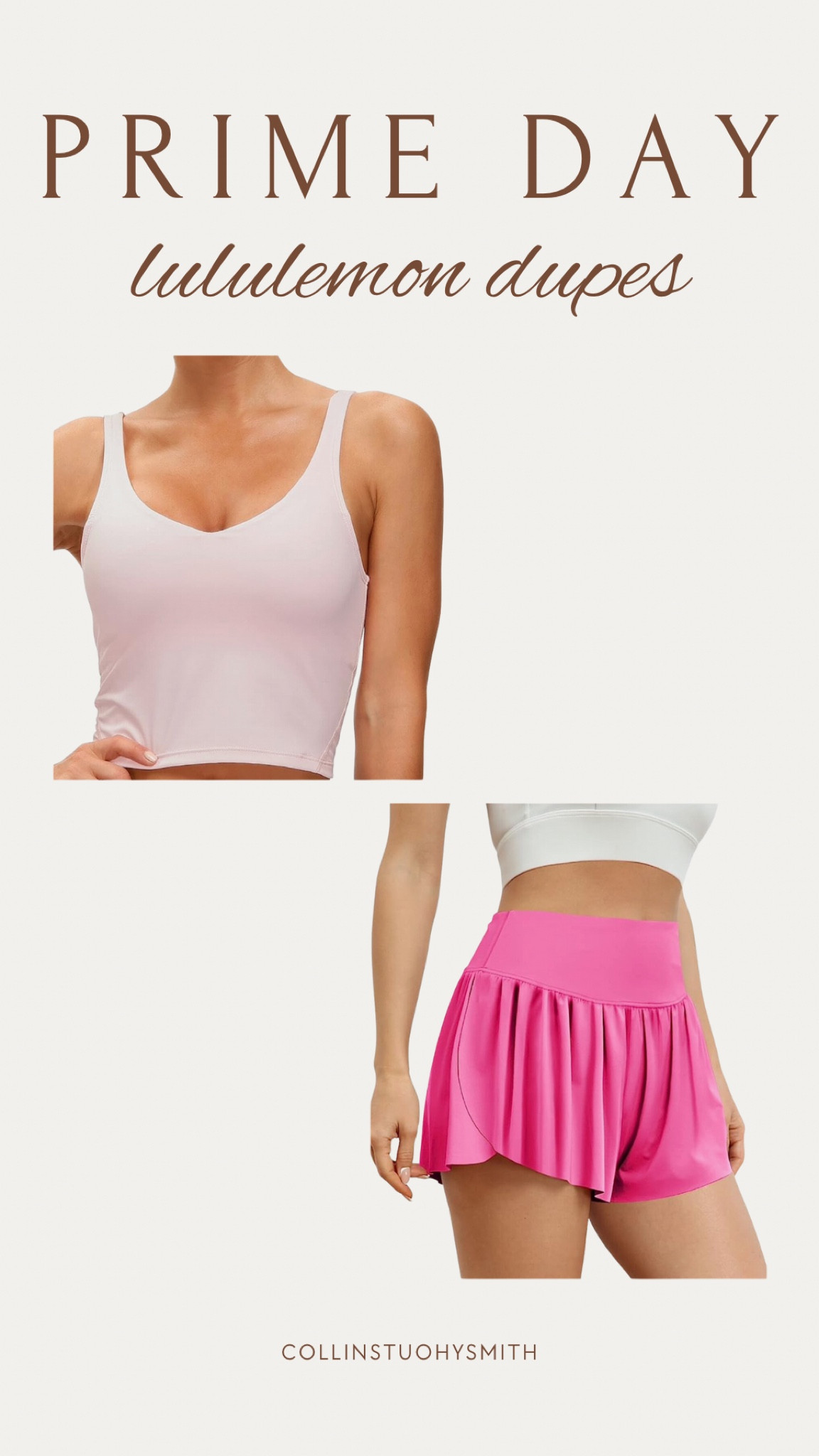 Lululemon dupes from prime day!💗

#LTKxPrimeDay #LTKunder50 #LTKsalealert