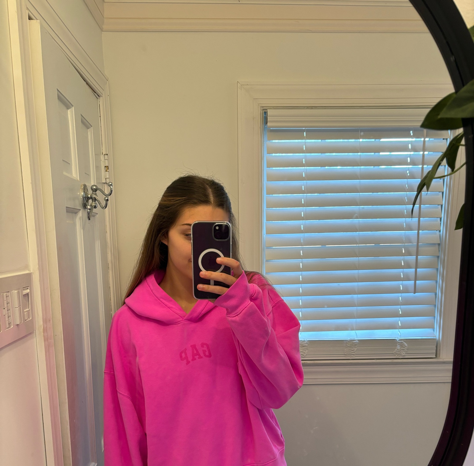 Favorite Hoodie 
Hot Pink spring colors 
GAP 

#LTKfitness