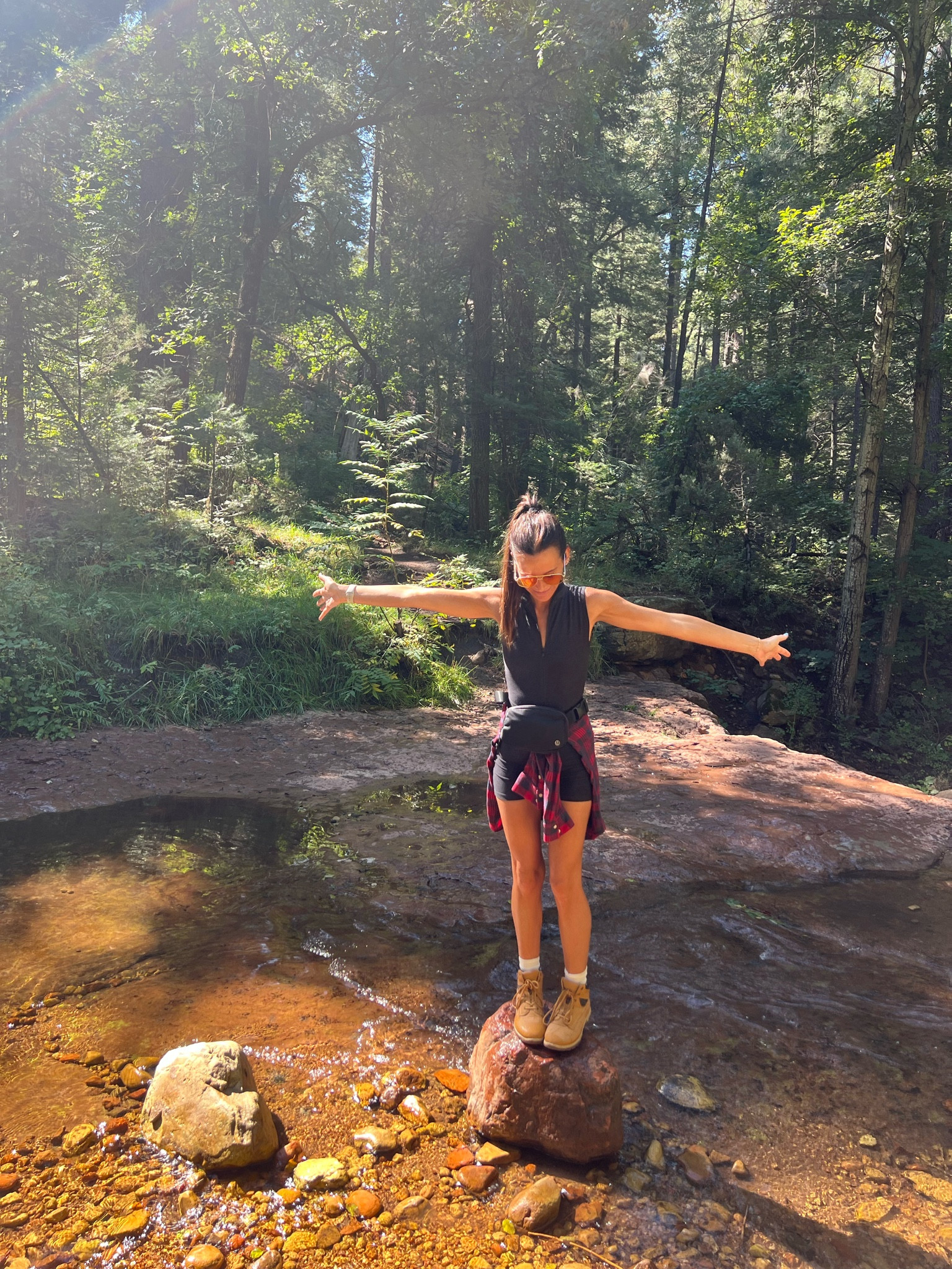 Hiking | onesie | camping | hiking boots | flannel | outdoors | active | fitness | workout | Arizona | travel 

#LTKFitness #LTKActive #LTKTravel