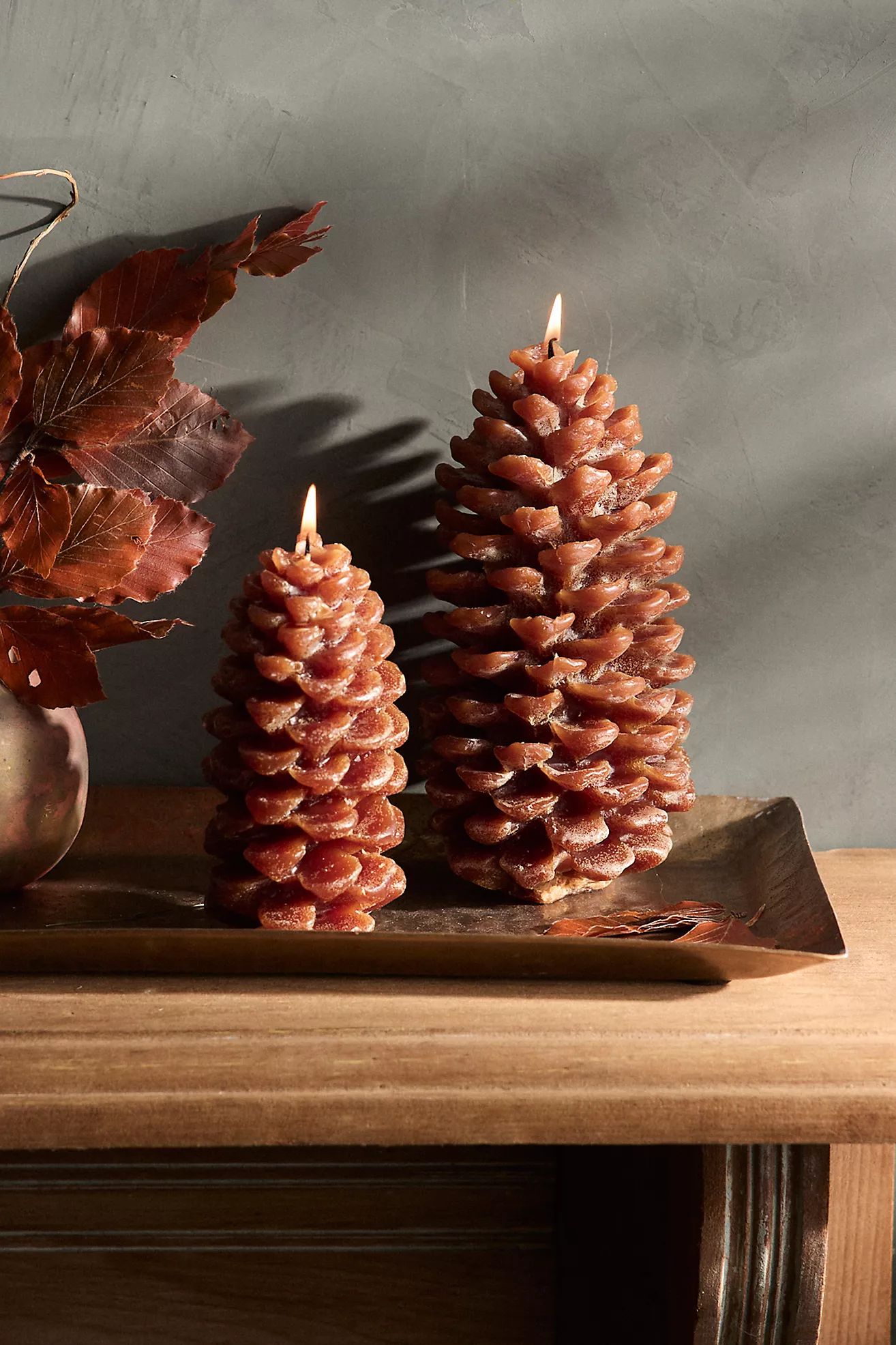 Pine Cone Candle | Anthropologie (US)
