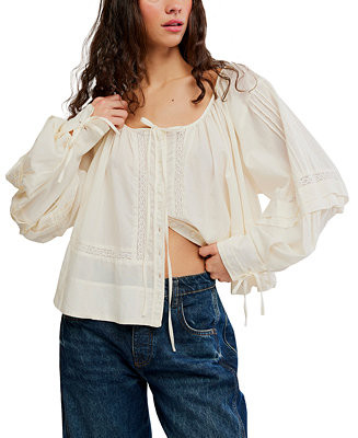 Women's La Lune Scoop Neck Top | Macy's