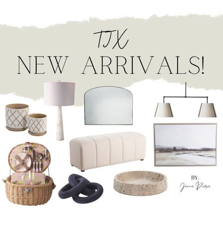 Here are some of my favorite TJX new arrivals that just dropped! 🚨🚨🚨 #ltkhome #homedecor #decor #tjmaxxhome #homegoods #tjmaxx #wallart 

#LTKhome #LTKFind