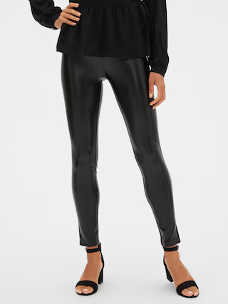 Faux-Leather Leggings | Gap Factory