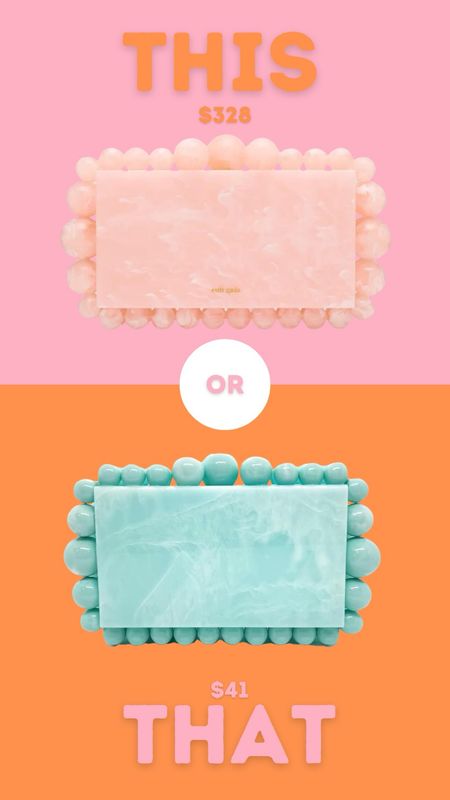 This or that… acrylic clutch 

#LTKOver40 #LTKStyleTip #LTKSeasonal