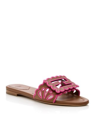 Fendi Women's Baguette Slide Sandals | Bloomingdale's Shoes | Bloomingdale's (US)