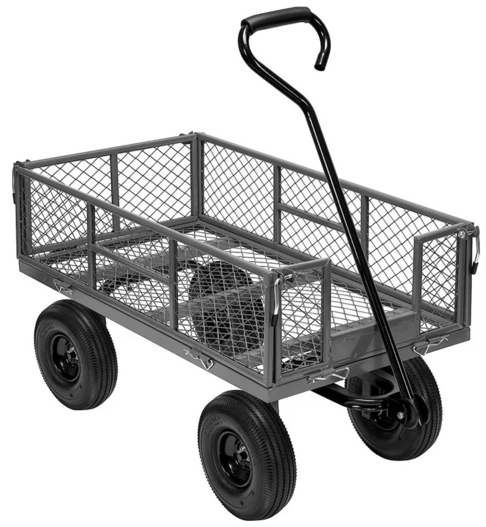 $25 off 🎉

SPECSTAR Mesh Steel Garden Cart 880lb. Capacity, 38" x 21" with Removable Sides and 10 inch Wheels, Gray

#LTKSaleAlert #LTKSpringSale