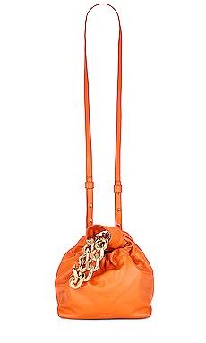 DeMellier London Santa Monica Chain Bag in Tangerine from Revolve.com | Revolve Clothing (Global)