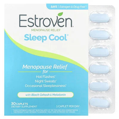 Estroven, Sleep Cool®, Menopause Relief, 30 Caplets | iHerb