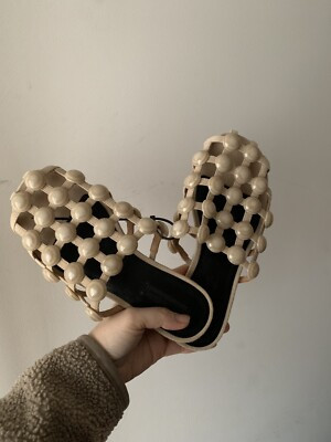 NEW Alexander Wang Amelia Caged Studded Slides Sandals US 6 / EU 36 | eBay US