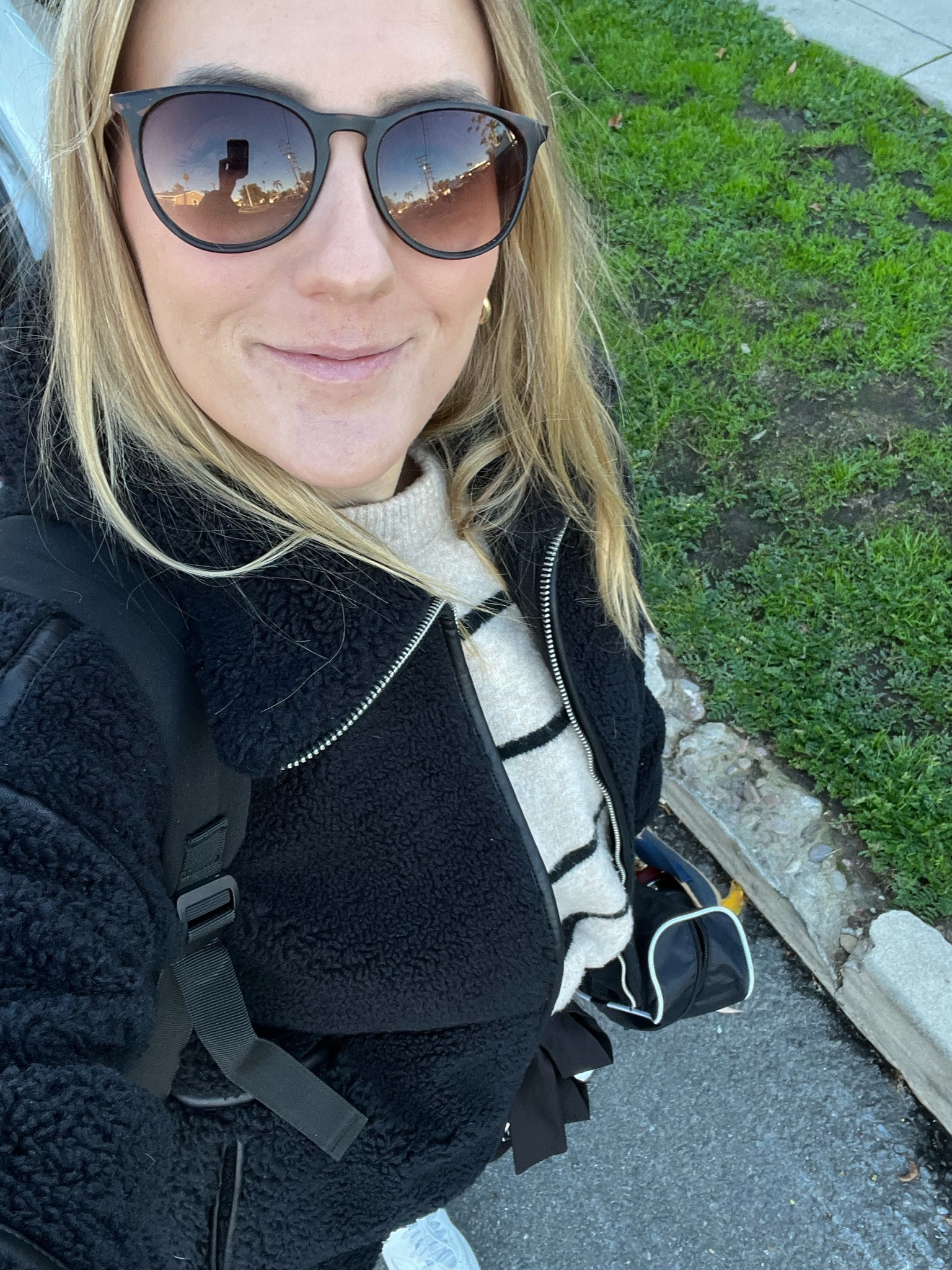 Fall jacket, black jacket 