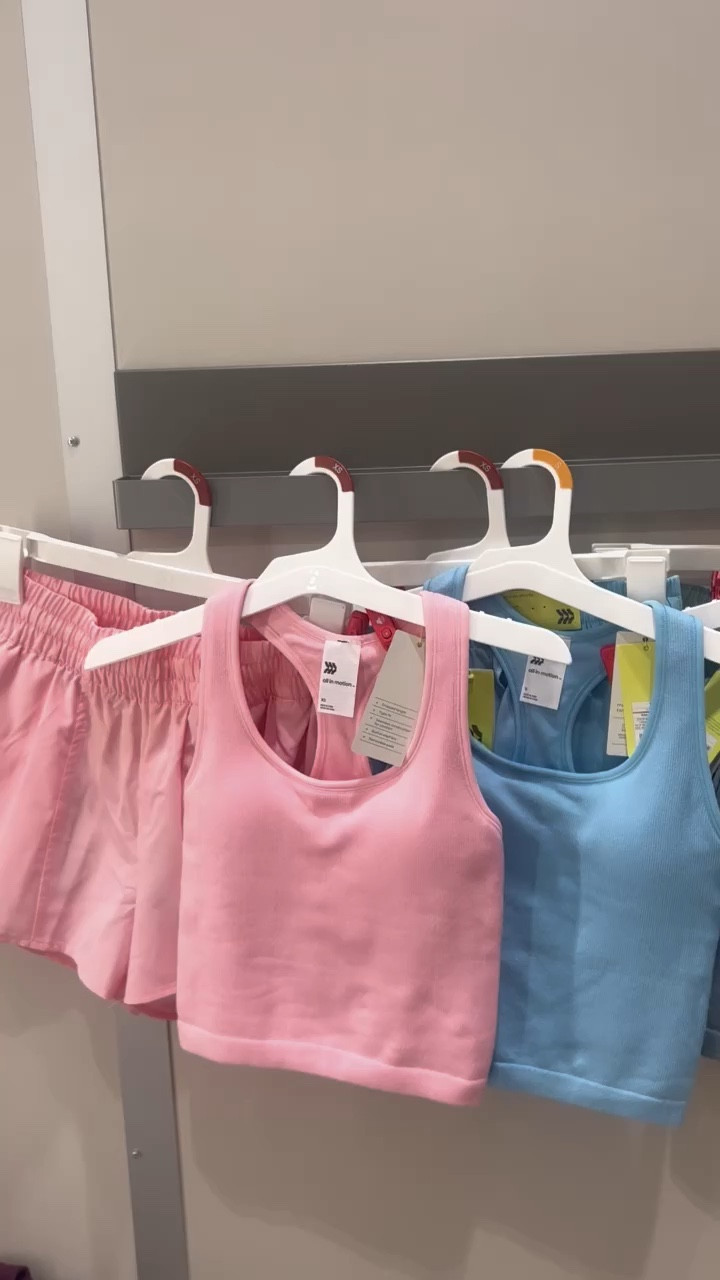 Completely and utterly obsessed with these new athletic pieces from target. $25 and less!!! Tank tops are giving lululemon quality and look✨ 

#LTKFindsUnder50 #LTKFitness #LTKActive