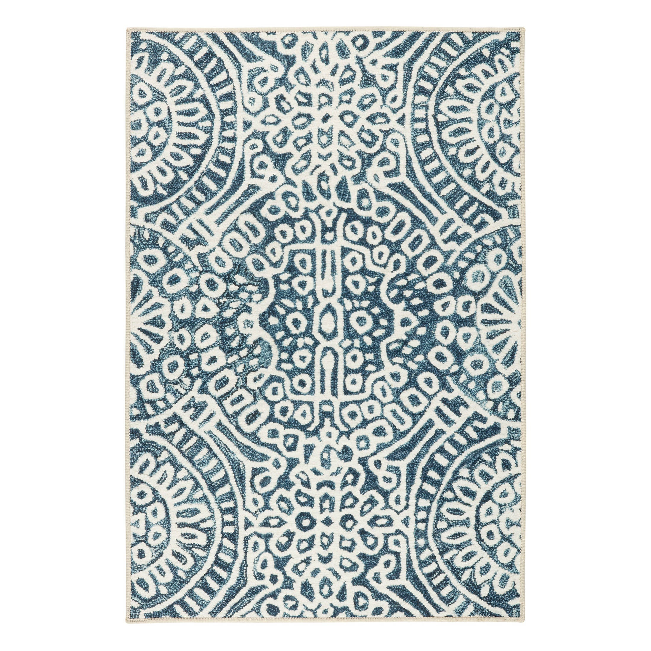 Temple Ink Machine Washable Rug - 8x10 | Annie Selke