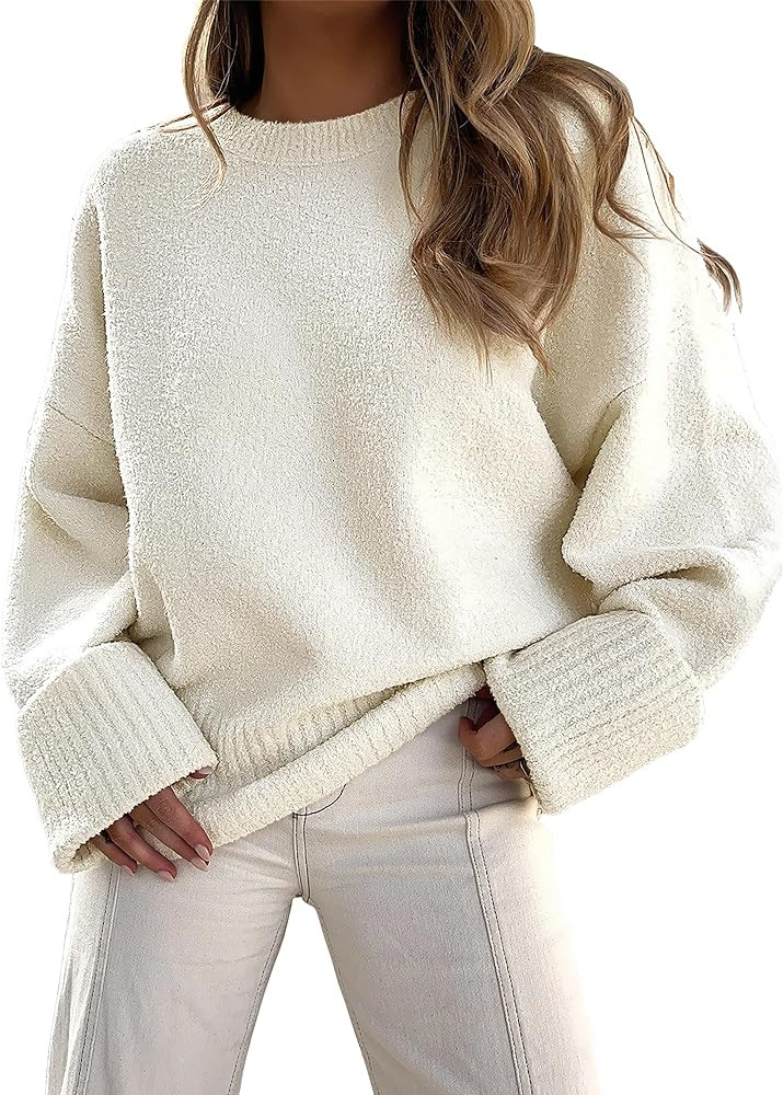 LOGENE Oversized Sweater Pullover Sweaters | Amazon (US)