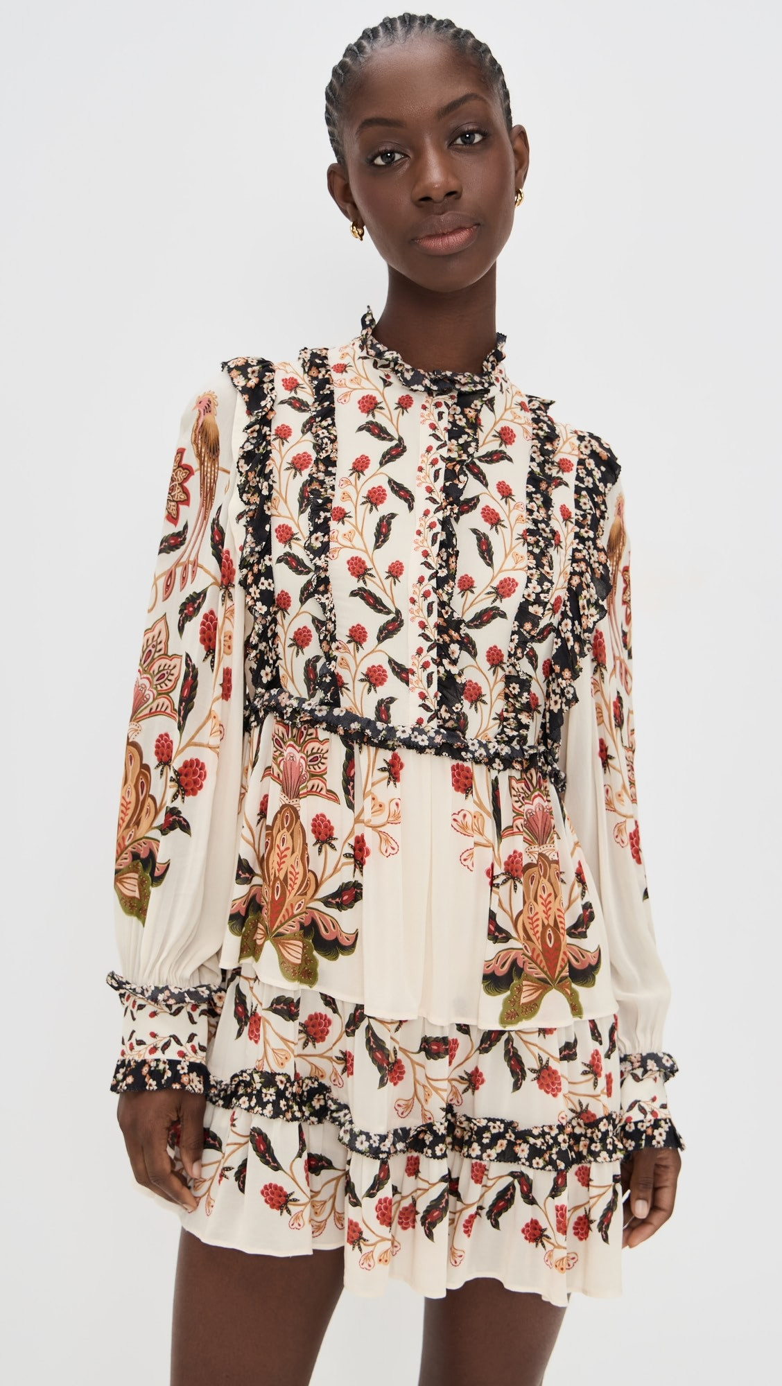 Berry Garden Cream Mini Dress | Shopbop