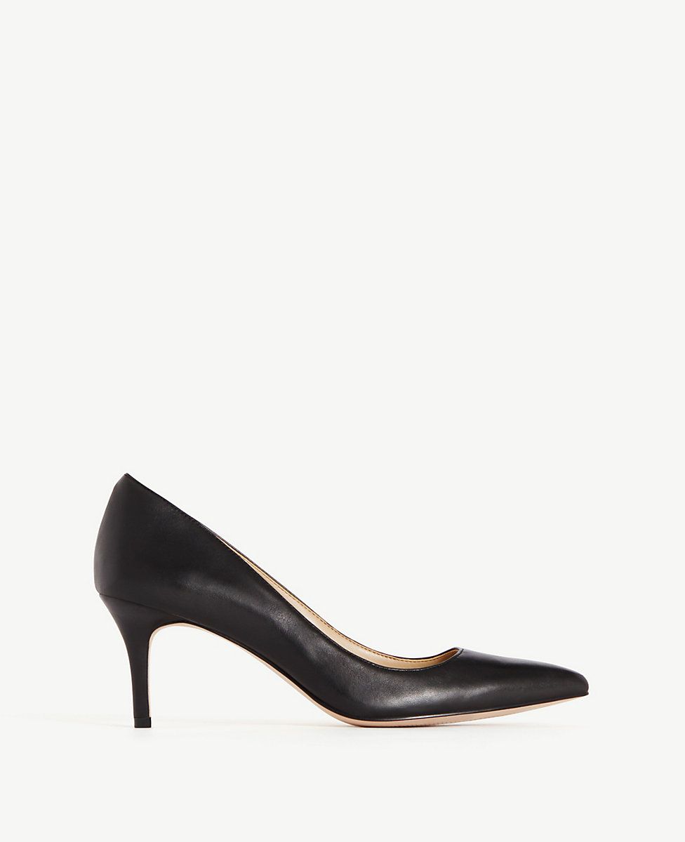 Eryn Leather Pumps | Ann Taylor (US)