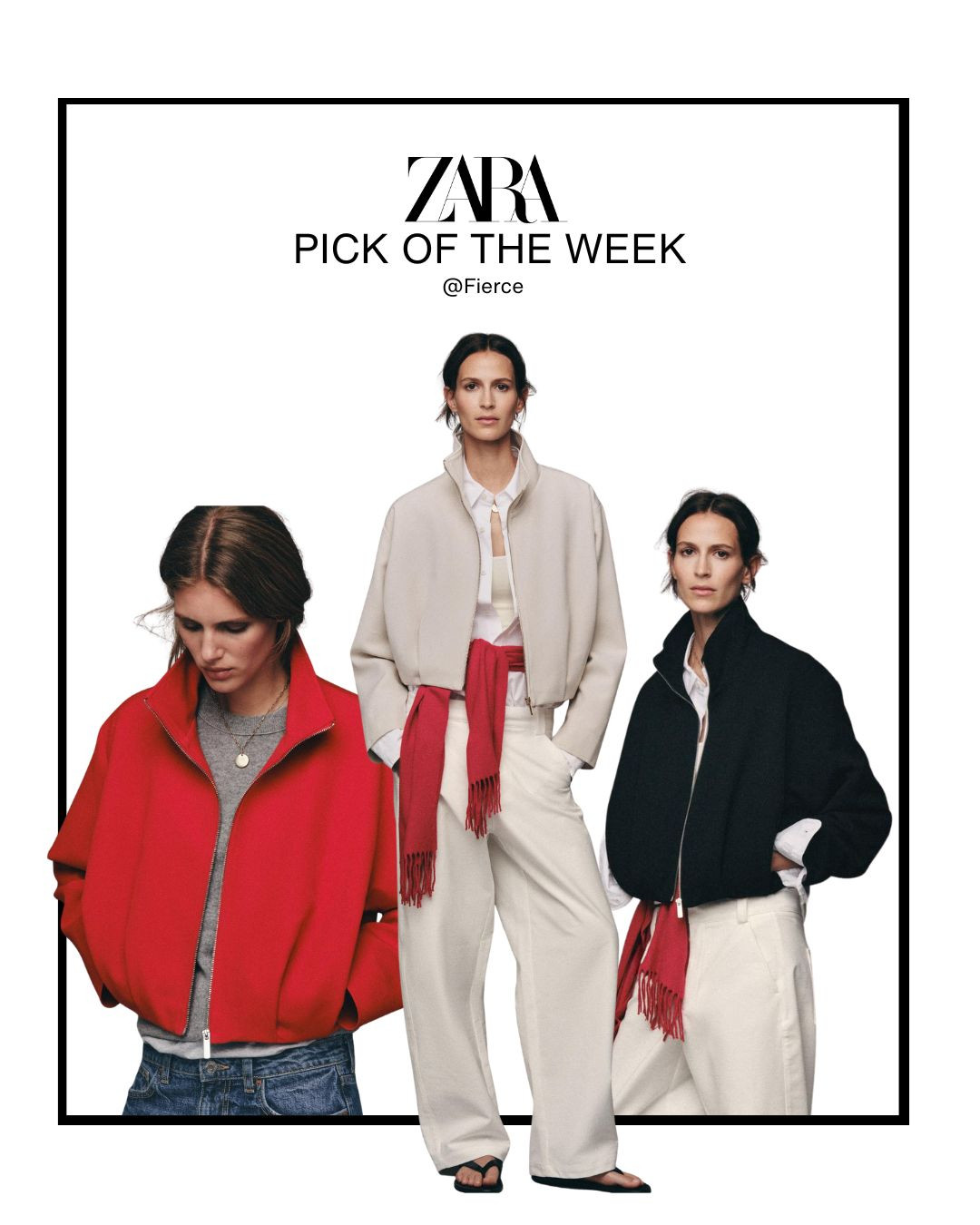 Pick of the Week! This Zara Jacket is an amazing transitional peice and comes in X3 Colourways! 

Zara New In, Modern Utility, Sporty Chic, Relaxed Tailoring, Casual Layering, Transitional Outfit, Lightweight Jacket, Late Summer Style, Early Autumn  

 #LTKuk #LTKsummer #LTKautumn