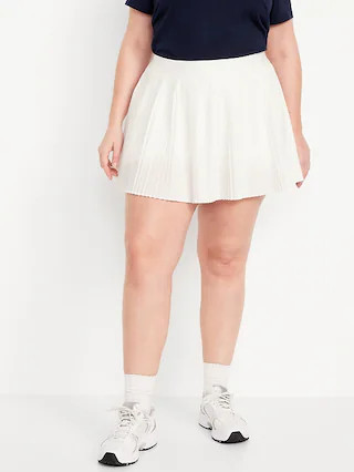 Extra High-Waisted StretchTech Micro-Pleated Skort | Old Navy (CA)