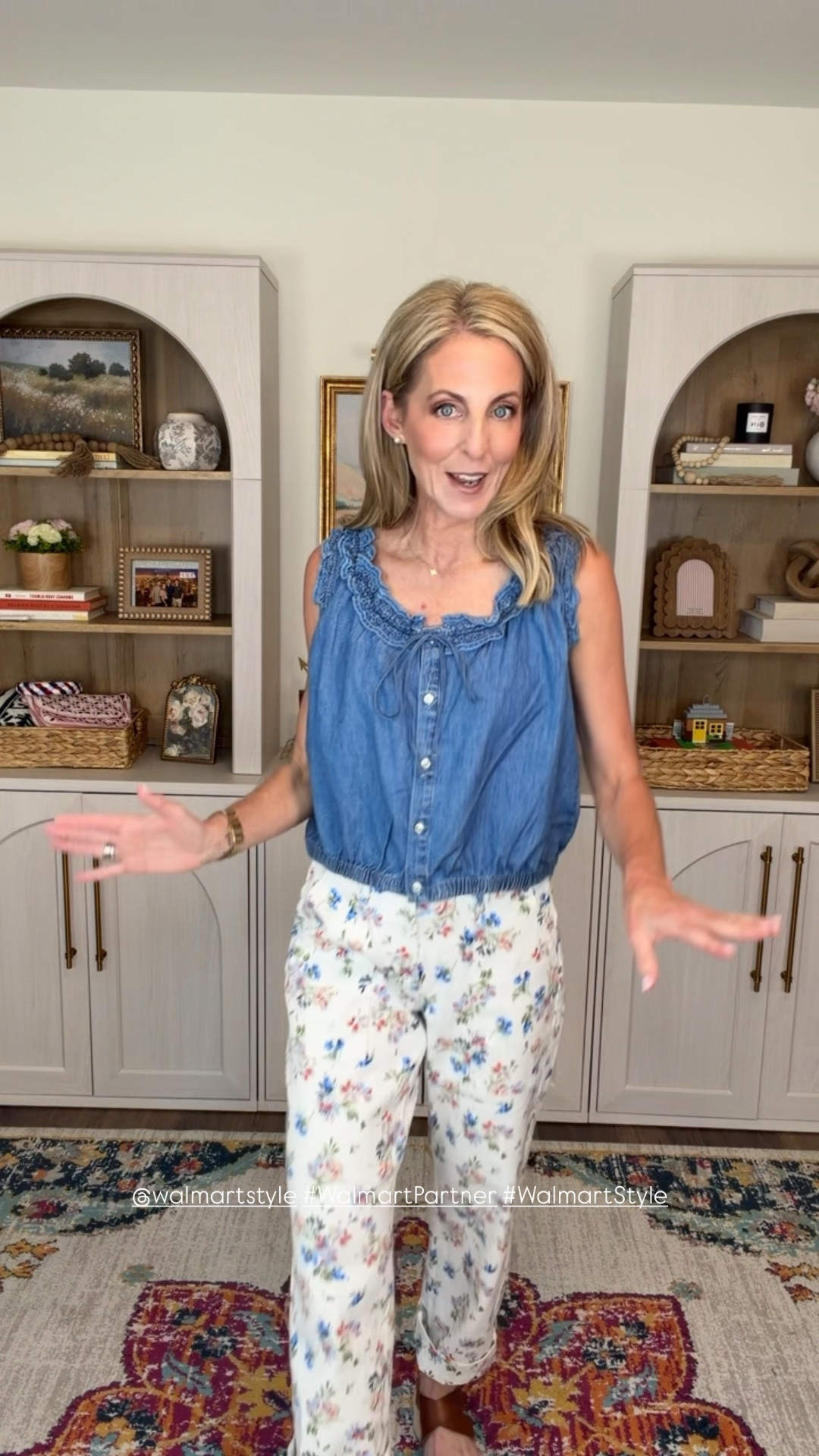 Follow + comment WALMART for all links. #WalmartPartner #WalmartStyle @walmartstyle

Partnering with Walmart to share some of my favorite new Free Assembly arrivals and honestly… these pieces just work together so seamlessly. From the bold florals to the easy skirts and summer pants, everything mixes, matches, and makes getting dressed so simple for summer.

Whether you have beach trips, summer dinners, casual weekends, church, vacation, or just want outfits that feel pulled together without trying too hard… these pieces are so good. I love that every look feels elevated, colorful, and effortless while still being budget friendly.

Wearing an XS for reference and every piece is from Walmart’s Free Assembly line.

Free Assembly, Walmart fashion, Walmart new arrivals, summer outfits, summer style, colorful outfits, affordable fashion, vacation outfits, coastal style, elevated basics, mix and match outfits, Walmart finds, women’s fashion, summer dresses, midi skirts, floral pants, casual chic, over 40 fashion, 49 year old mom style