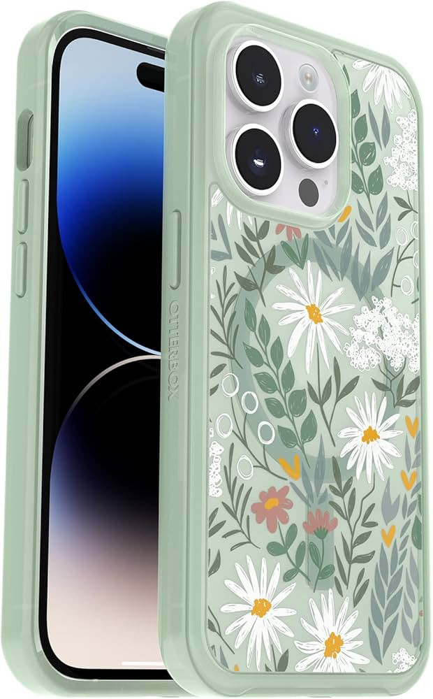 OtterBox iPhone 14 Pro (ONLY) Symmetry Series+ Case - SAGE ADVICE (Green), ultra-sleek, snaps to ... | Amazon (US)