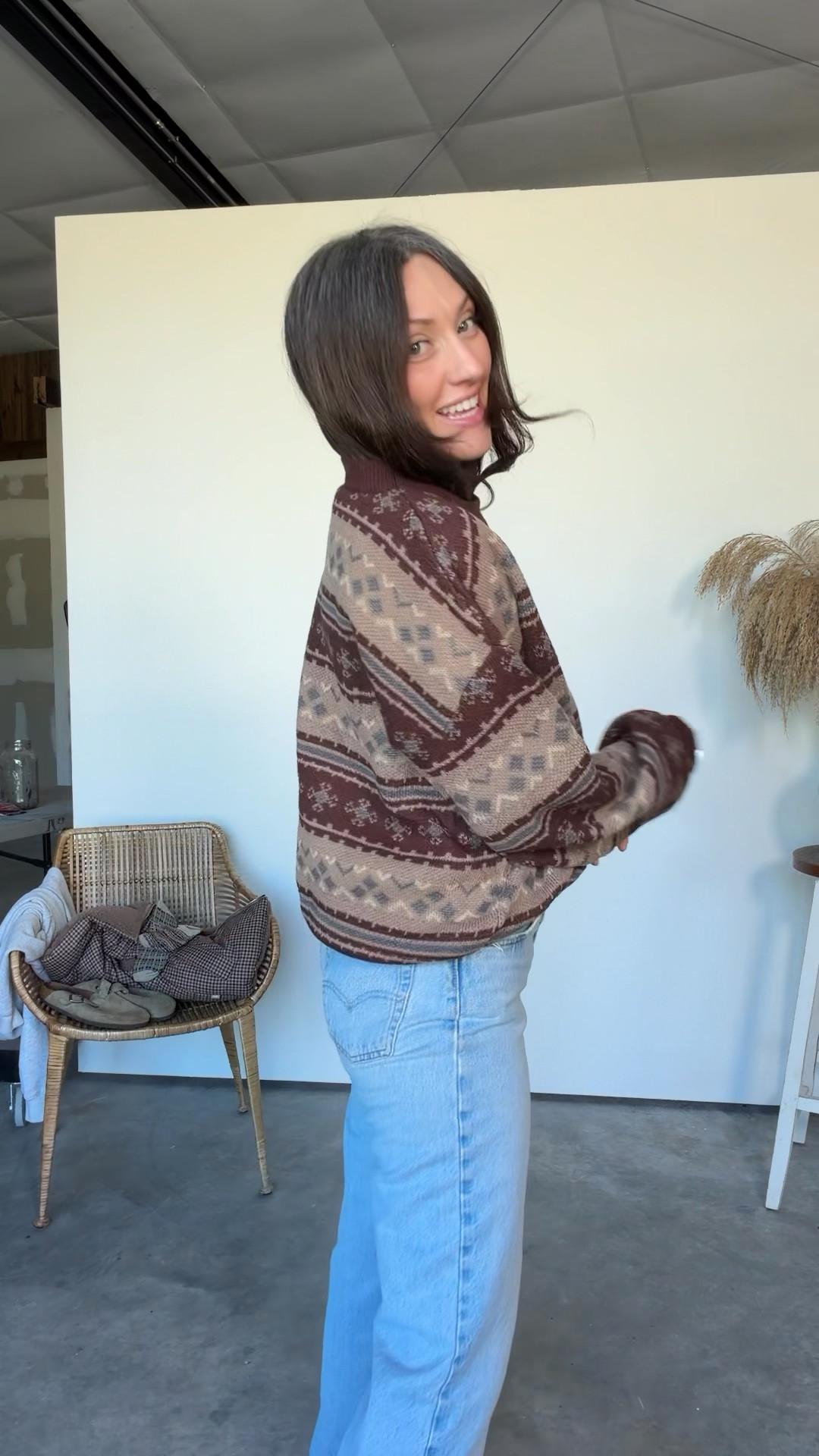 Wearing the small sweater and small @abercrombie vest

#LTKSaleAlert #LTKOver40 #LTKSeasonal