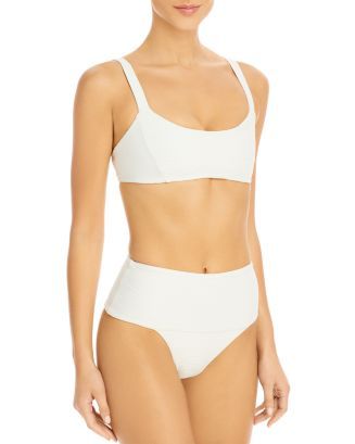 L*Space L*Jess Ribbed Bikini Top & Desi High Waist Bikini Bottom Back to Results -  Women - Bloom... | Bloomingdale's (US)