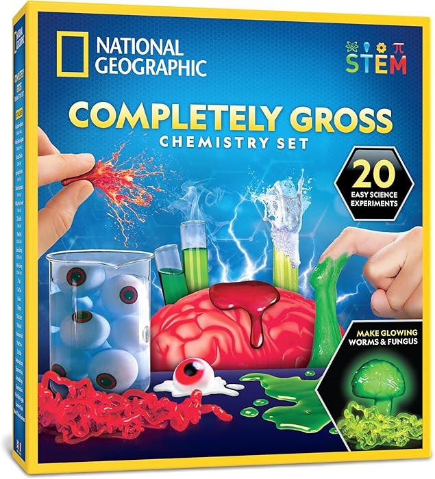 National Geographic Gross Chemistry Set - 20 Gross Science Experiments for Kids, Dissect a Brain,... | Amazon (CA)