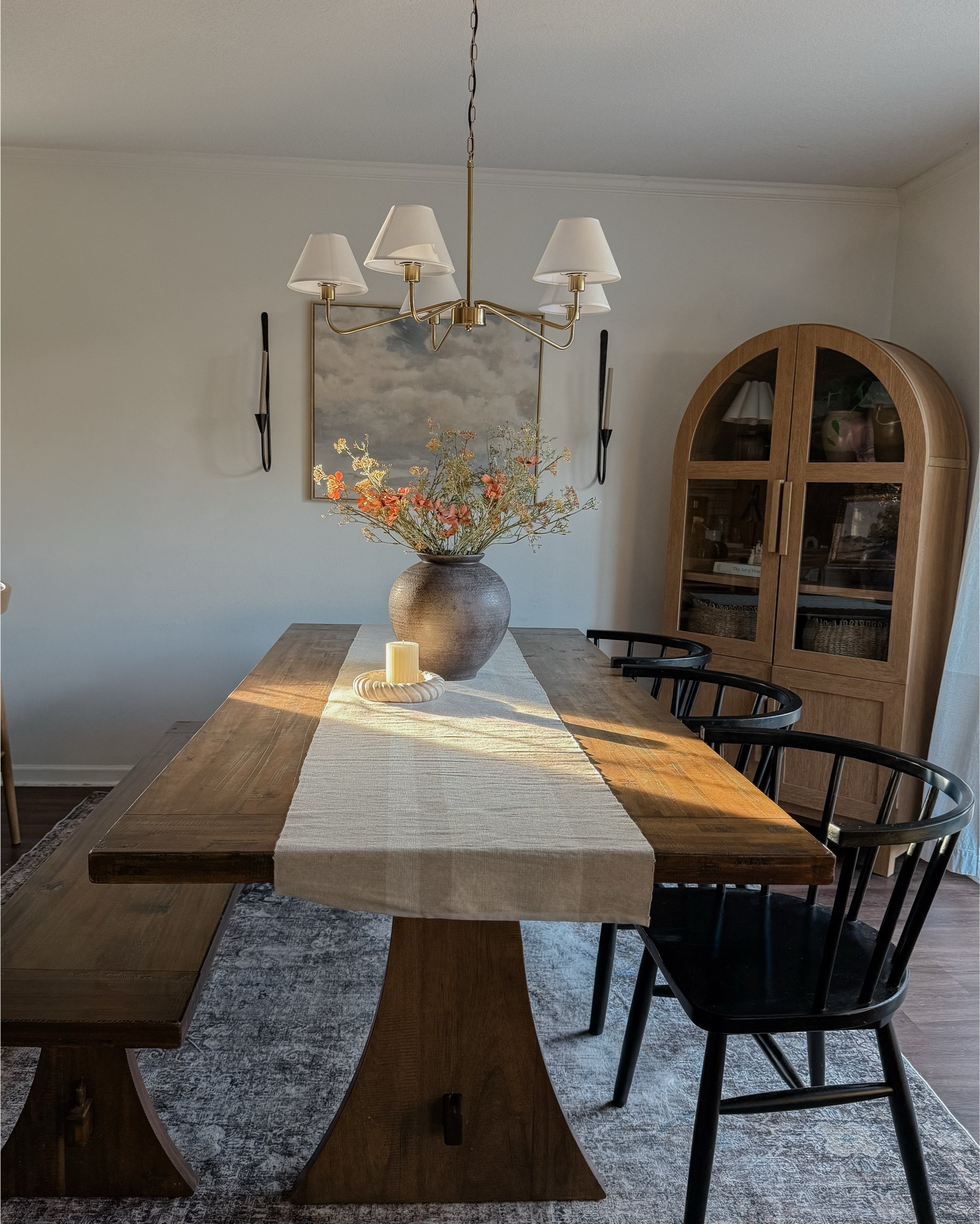 Dining room views 🤎

#LTKHome #LTKSaleAlert #LTKSeasonal