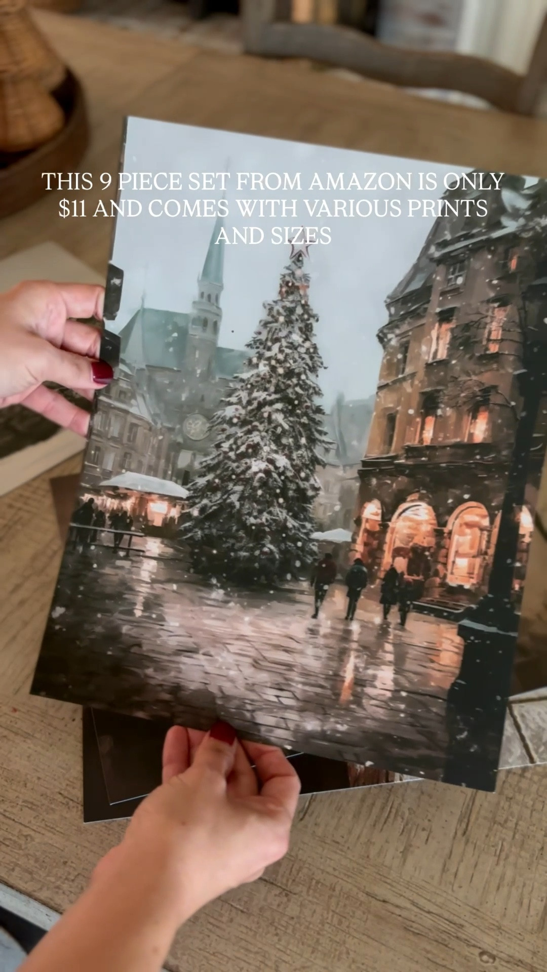 BACK IN STOCK!  If you missed out the first time I shared it, now’s your time to grab them! 

This 9 piece set comes with beautiful vintage prints in various sizes that are ready to hang!  I used this Amazon matted frame (comes in multiple sizes) to display them! 

#LTKFindsUnder50 #LTKHome #LTKHoliday