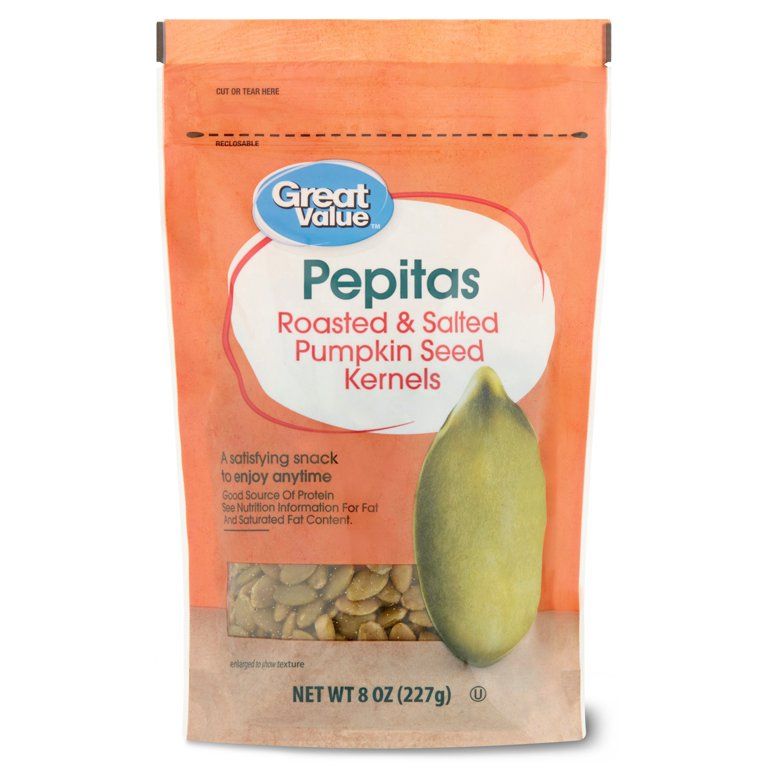Great Value Pepitas, 8 oz - Walmart.com | Walmart (US)