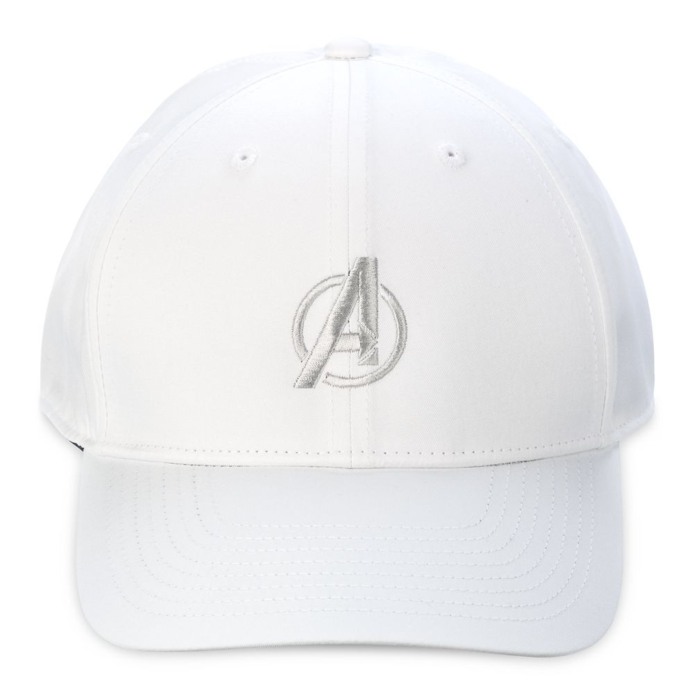 Avengers Baseball Cap for Adults by Nike – White | Disney Store
