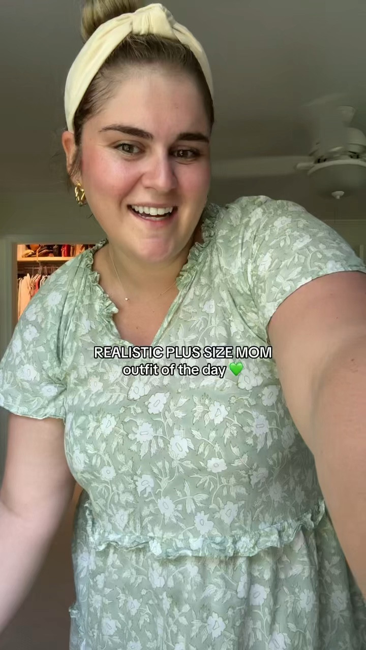 This plus size mom outfit is one of my my go-to for effortless style and body confidence! Dress is from my own line, Carla Kiley Collection (not yet on LTK!), paired with a cute headband from amazon and Talbot slides make the perfect combo for a busy day. #PlusSizeFashion #BodyConfidence #MomStyle #CurvyOOTD #LTKCurves #SizeInclusiveStyle

#LTKWorkwear #LTKVideo #LTKPlusSize
