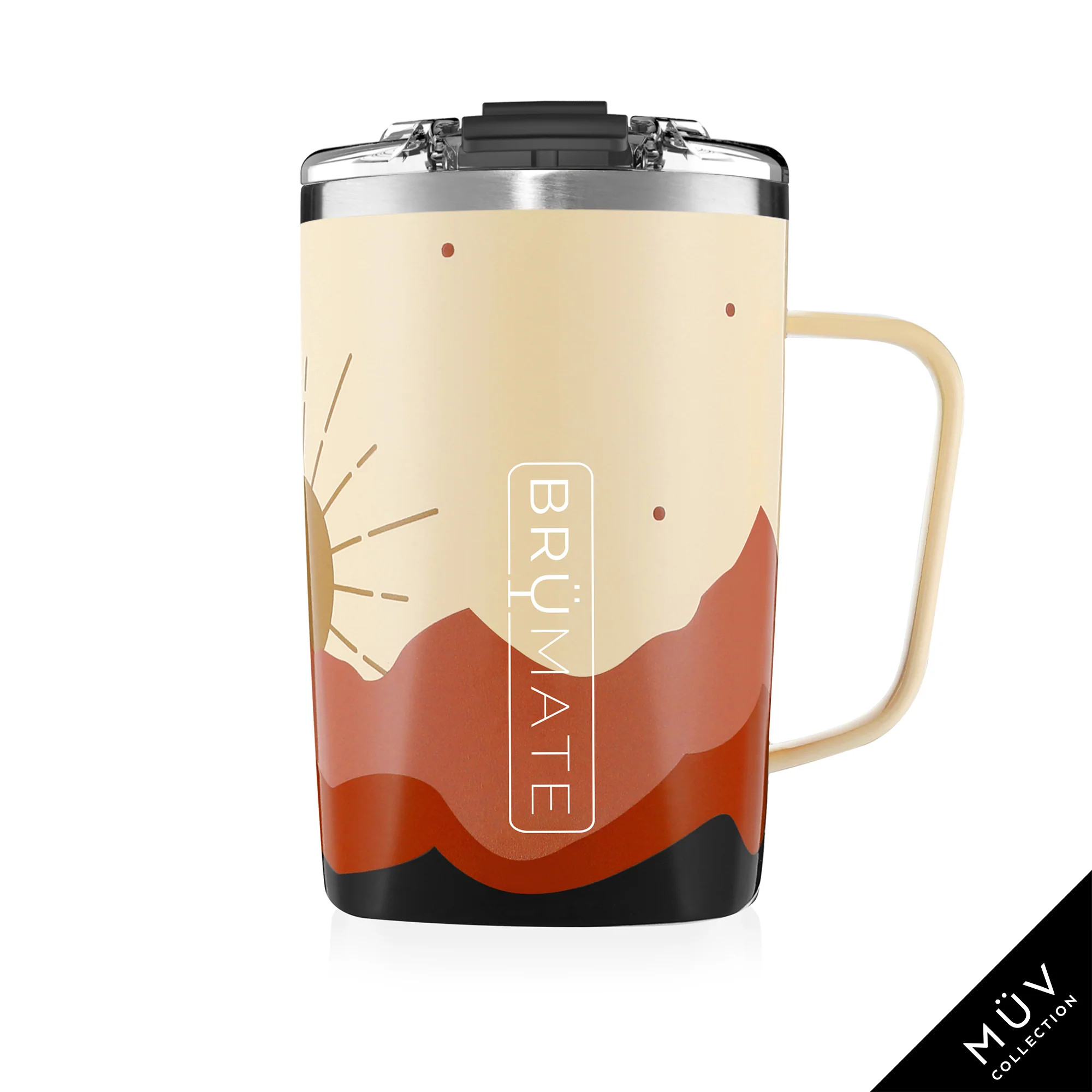 TODDY 16oz Insulated Coffee Mug | Sundown | BruMate