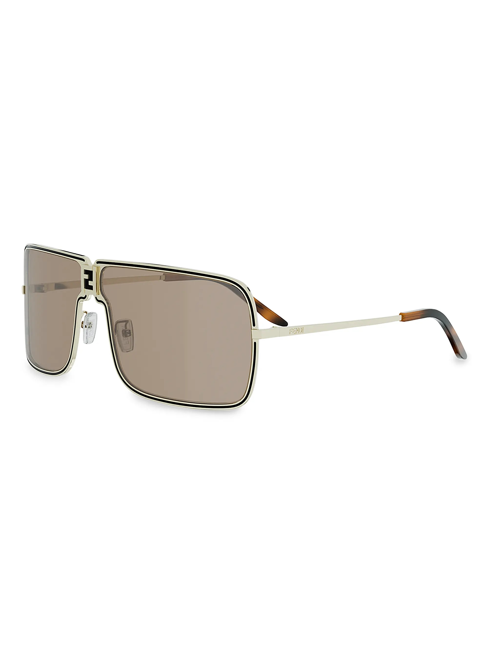 Fendiness 67MM Square Sunglasses | Saks Fifth Avenue