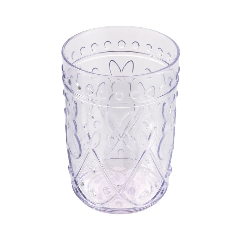 Plastic Bunny Tumbler, Clear, 17 oz, Easter by Way To Celebrate | Walmart (US)