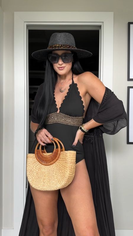 Pack with me for Santa Fe! Rounded up my top 6 looks for my vacation! 

How gorgeous is this scalloped one piece swimsuit?! Can you believe it’s only $35? I’m in the size medium and my kimono is only $15! My straw hat is on sale for $11 and it comes with the cute chain! My sunnies are only $11 too! 

These satin pants are a must have. I’m wearing the size medium but could have done the small. They can easily be dressed up or down and they’re only $24. I love it paired with this asymmetrical top too. Wearing the small. Only $19!!! Both of these come in multiple colors. 

Outfits 3 and 4 are essentially the same just different colors. These eyelets tops are stunning and only $26! Wearing the XS. These jeans are only $24.50 and I’m in the 4.

The last swimsuit is so fun! It’s only $16! Wearing a size large because it runs small! I also linked my coverup shirt too! In the size small. My black sandals are also on sale and come in multiple colors.

Everything is priced under $35!

#walmartpartner @walmart #walmartfashion

Summer outfit, summer dress, vacation looks, vacation inspo, summer inspo, straw bag, affordable summer looks


#LTKxWalmart #LTKFindsUnder50 #LTKStyleTip
