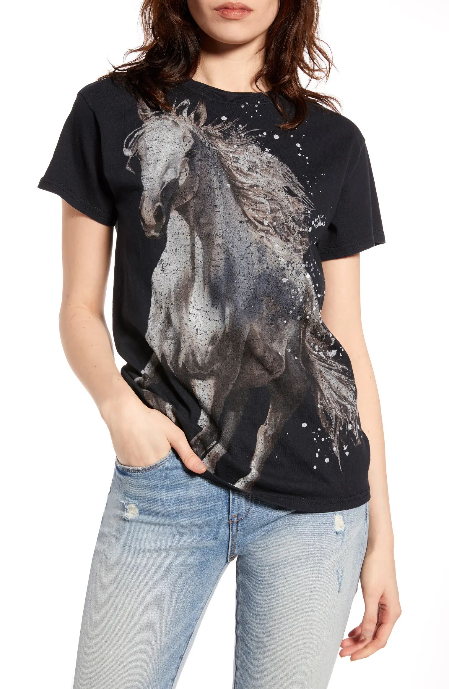 Horse Graphic Oversized Tee | Nordstrom