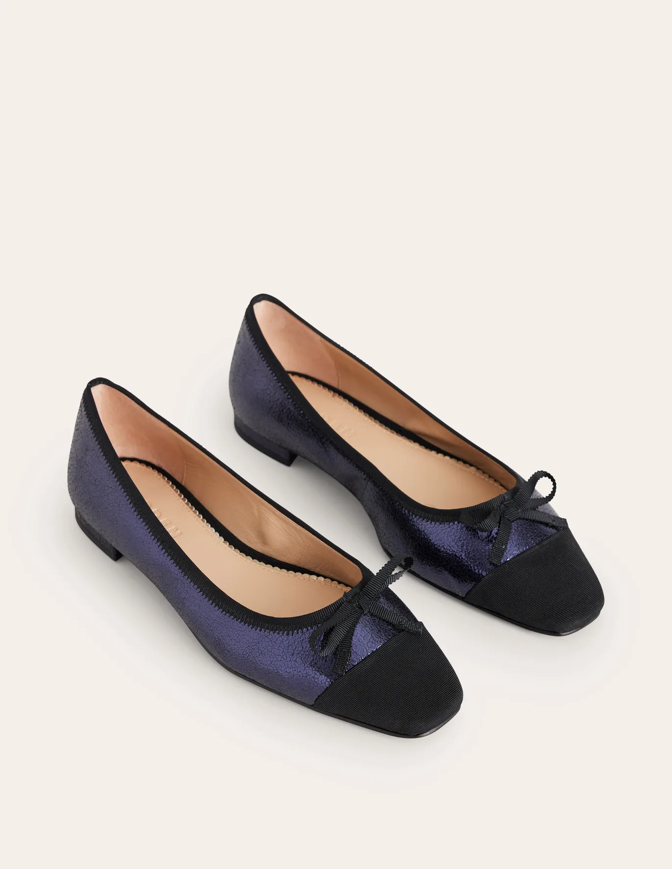 Toe Cap Ballet Flat | Boden UK