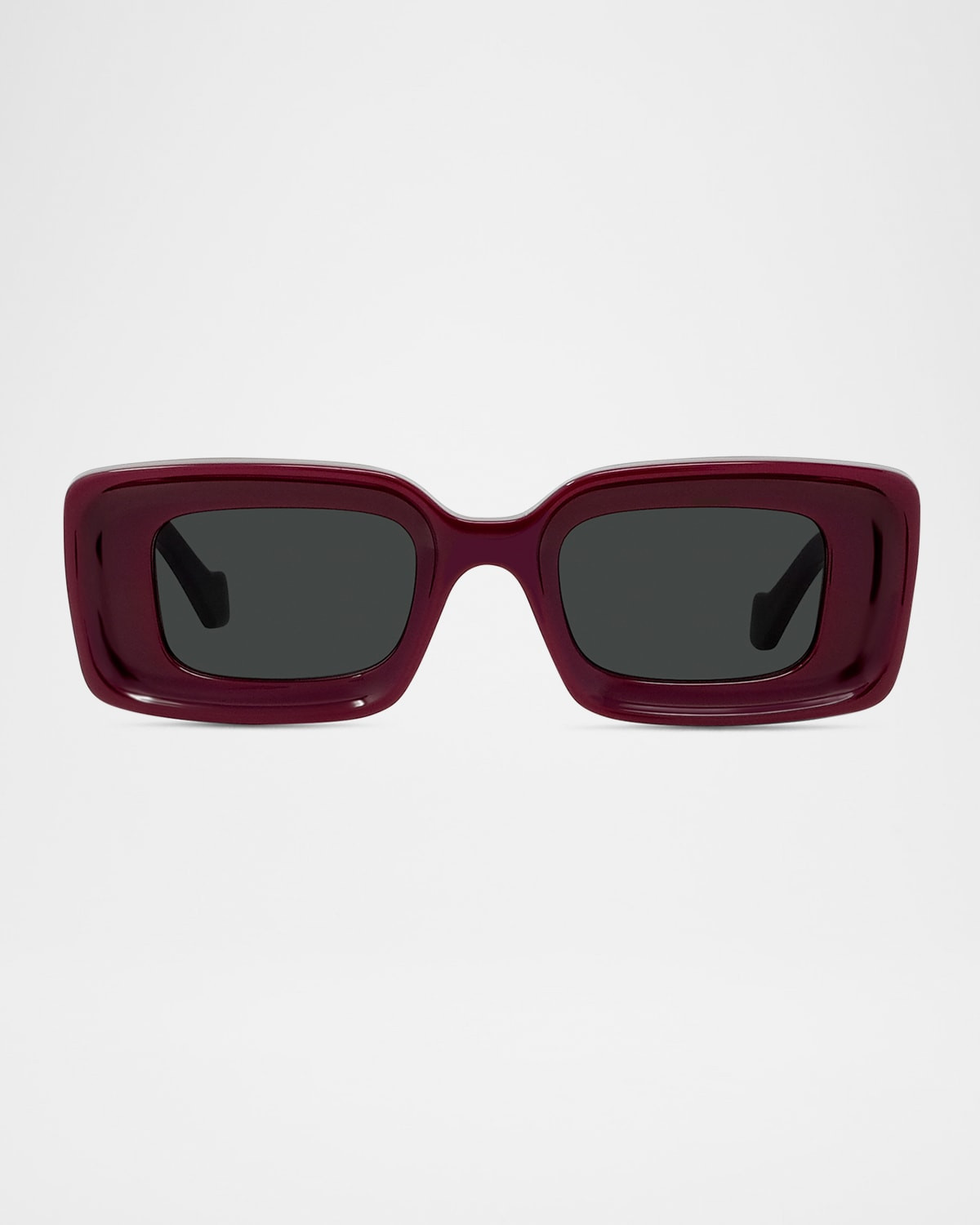 Anagram Beveled Acetate Rectangle Sunglasses | Neiman Marcus