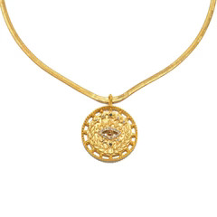 Cleopatra Evil Eye Necklace | Sequin