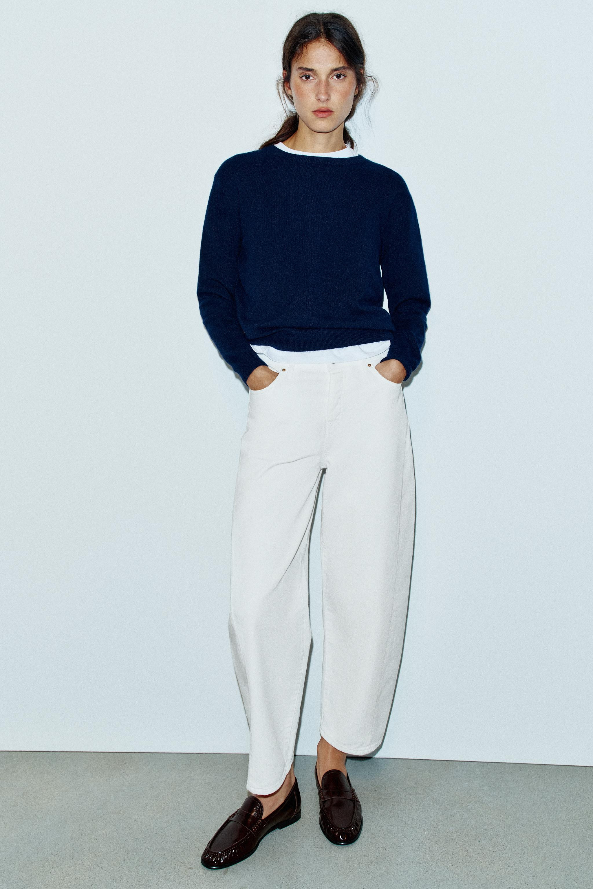 Z1975 HIGH-RISE BARREL JEANS | Zara US