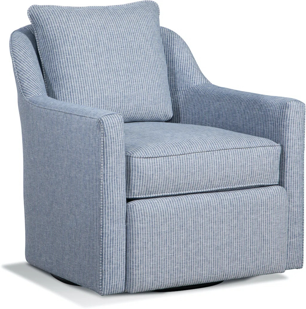Leighton Upholstered Swivel Armchair | Wayfair North America