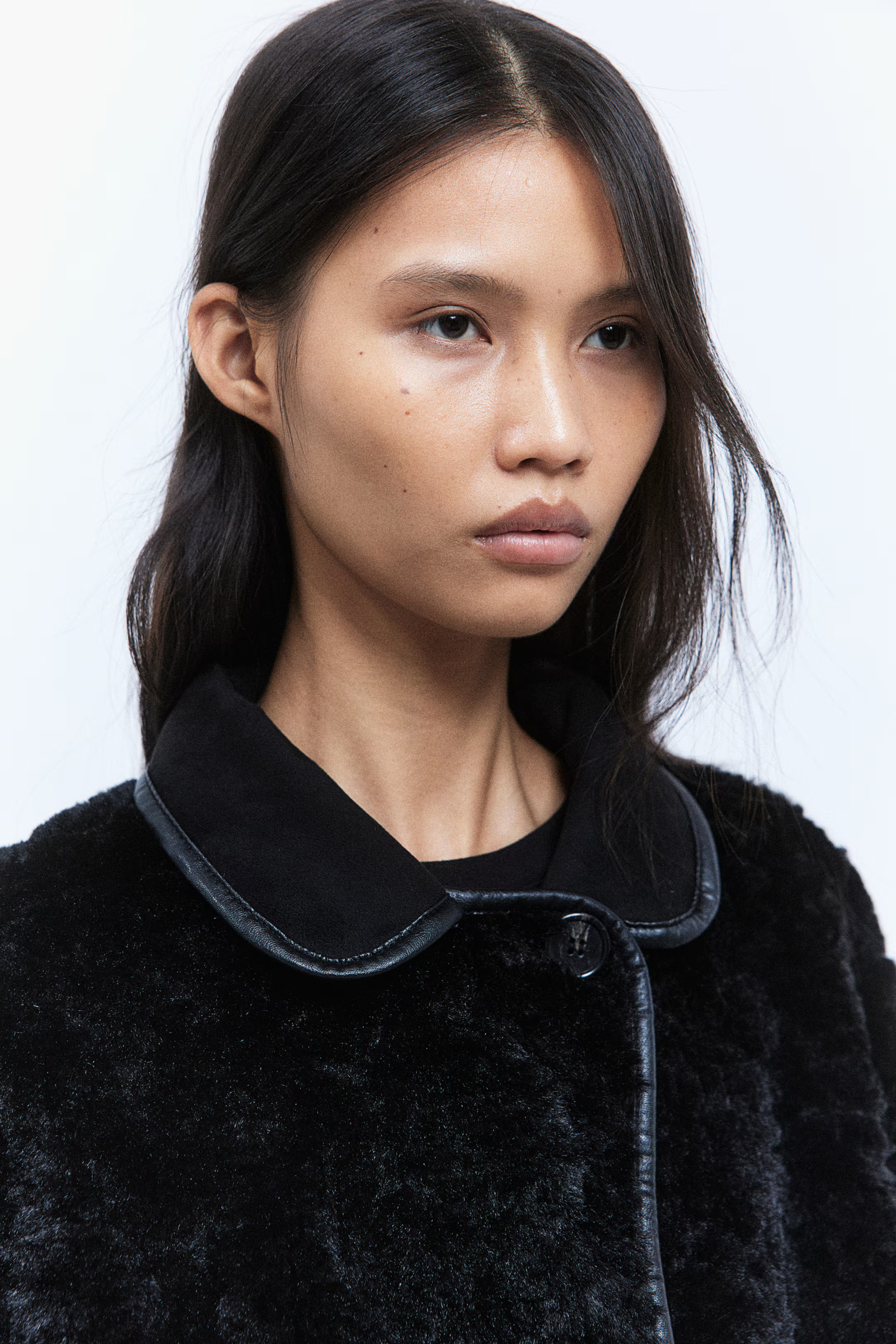 Teddy coat - Black - Ladies | H&M GB | H&M (UK, MY, IN, SG, PH, TW, HK)